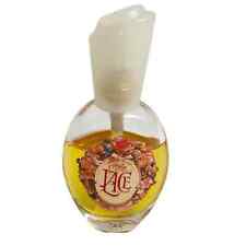 Vintage Coty Truly Lace perfume .75 fl oz opened bottle 4” grandmacore picture