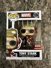Funko POP Tony Stark 1354 Marvel Iron Man 2024 Entertainment Expo Exclusive NEW picture