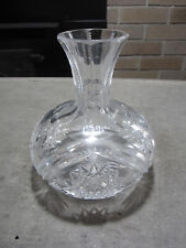 Antique American Brilliant Cut Glass Decantor Vase 1900-1910 picture