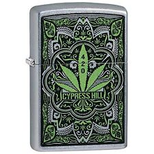 Zippo Cypress Hill Street Chrome Pocket Lighter, One Size picture