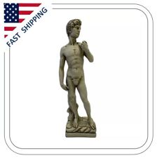 VTG 1960’s Classical Statue Biblical David Statue 15 Inches Tall picture