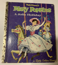 B96 1964 Little Golden Book: Walt Disney Mary Poppins, A Jolly Holiday -Children picture