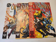 Lot of 3 Catwoman Showcase 93 comics # 2 3 4 1993 DC VF+ to NM picture
