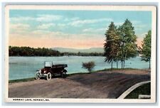 1922 Norway Lake Roadside Car Scene Norway Maine ME Posted Vintage Postcard picture