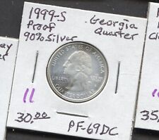 1999-Georgia Quarter- 90% Silver-Proof-PF69 picture
