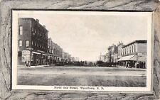 Watertown South Dakota~North Oak Street~Owsley Merchantile Co~1912 B&W Postcard picture