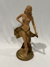 1930/40’s Chalkware Figural Statue 15” Tall picture