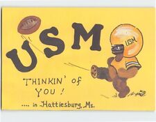 Postcard U.S.M., Thinking' You  …. in Hattiesburg, Mississippi picture