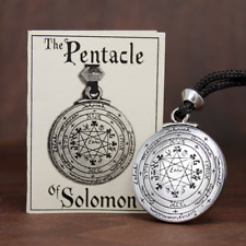 Pentacle of Solomon Talisman Pendant Seal Amulet Hermetic Kabbalah Jewelry Magic picture