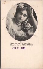 1908 Advertising Postcard 