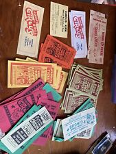 vintage Large Lot Assorted Original Circus Tickets picture