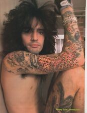 Tommy Lee shirtless pinup tattoo photo Jack Russell Great White Motley Crue pix picture