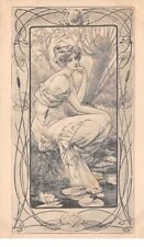 Illustrator - n°63204 - M.M.Vienne n°122 - Mucha-Kirchner genre - young pen picture