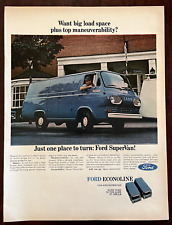 1967 FORD Ecoline Color Vintage Print Ad Van Supervan picture