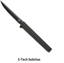 CRKT CEO Blackout EDC Folding Pocket Knife: Gentleman's Knife picture