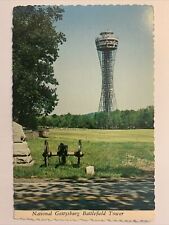 national gettysburg battlefield tower pennsylvania vintage postcard picture