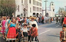 Postcard 1960s California Los Angeles Olvera Street Columbia CA24-1378 picture