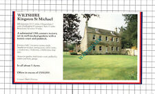 Kingston St Michael Wiltshire /  Abbots Leigh Avon House Sale Advert -c.1990 picture