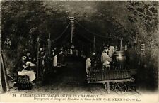 CPA G.H.MUMM Vendages et Travail du Vin in Champagne. Degorgement (574781) picture