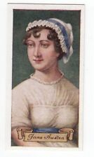 1935 Trade Card of JANE AUSTEN Pride and Prejudice Emma  Poets' Corner picture