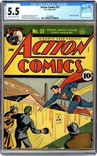 Action Comics #37 CGC 5.5 1941 2707969001 picture