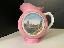 Antique The Houses Of Parliament England Souvenir Pitcher Made in Germany picture