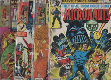 *Micronauts #1, #12, #15 & #29   Lot of 4  (1979, Marvel Comics) picture