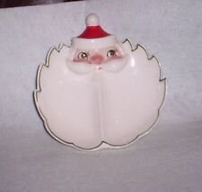 1959 Holt Howard Christmas Dish - Starry Eyed Santa picture