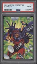 Magneto 1992 Skybox Marvel Masterpieces #49 PSA 8 picture