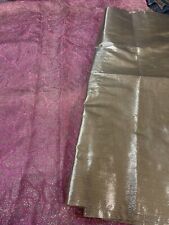 Vtg Pink & Gold Lame Fabrics Fabulous Floral Bright Liquid Gold & Hot Pink picture