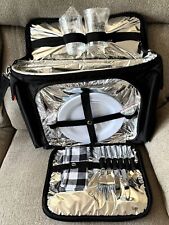 HARLEY DAVIDSON INSULATED COOLER TRAVEL PICNIC SET Motorcycle Bag New picture