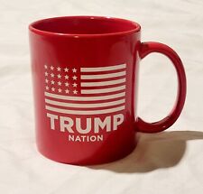 TRUMP NATION RED COFFEE MUG NEW  picture