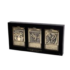 Movic Yu-Gi-Oh Duel Monsters Egyptian God Cards relief set 89x127x3mm Zinc Alloy picture