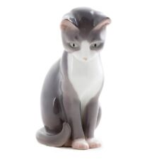 Cute Cat Kitty Vtg Figurine Porcelain By Bing & Grøndahl Denmark 1948-1952 Gift picture