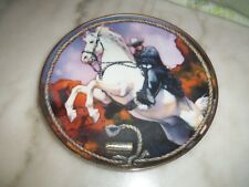 THE OFFICIAL LONE RANGER COLLECTOR PLATE WITH SILVER INDENT BULLET RARE LOOK picture
