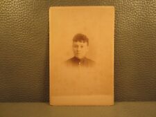 Victorian Antique Cabinet Card Photo of a Young Woman picture