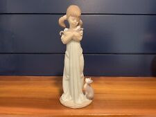 Vintage Lladro Porcelain Figure Don’t Forget Me #05743 1990 Made In Spain picture