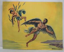 1962 Teach-A-Chart Poster 103 Daedalus & Icarus #1 21 1/2