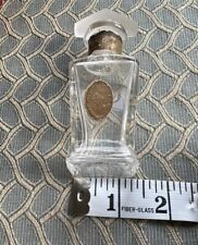 Antique 1920’s VTG Empty Perfume Glass Scent Bottle By McBrady Co Chicago picture