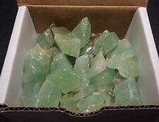 Green Calcite Box 1/2 Lb Bright Green Natural Crystal Chunks Mineral Specimens picture