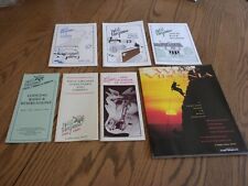 1991-94 West Virginia Calendar State Parks Vtg Travel Directory Lodging Lot of 7 picture