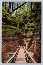 Witches Gulch Picturesque Wisconsin Dells Vintage Unposted Linen picture