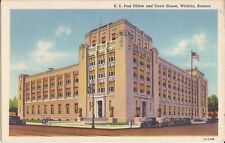 Wichita, KANSAS - US Post Office & Court House - 1933 - Flag picture
