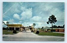 Postcard FL 1962 Fort Walton Beach The Papagaya Motel Photo View M8 picture
