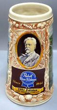 Vintage 1991 Pabst Blue  Ribbon Beer 1991 Edition Stein 8