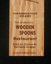 1970s? Tim Jacobsson's Wooden Spoons Restaurant 2525 SE Clinton St. Portland OR picture