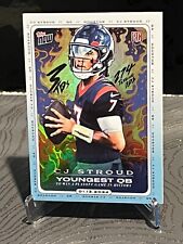 2023 Topps Now CJ Stroud CJ2 Youngest QB To Win Playoff RC In-Hand LIMITED TEXAS picture