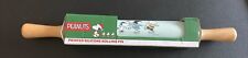 New Snoopy Peanuts And Gang Christmas Holiday Silicone Printed Rolling Pin NIB picture