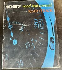 Vintage 1957 Road & Track - Road Test Annual Magazine picture