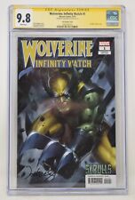 Wolverine Infinity Watch Variant Jeehyung Lee CGC SS 9.8 picture